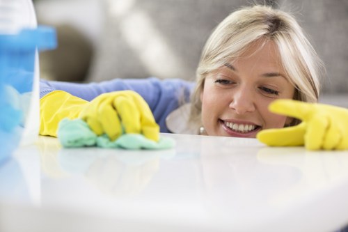 Rainwater gutter clearing service in Battersea