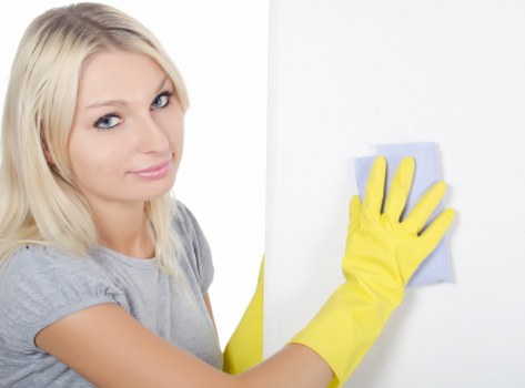 Service quality review after a cleaning complaint