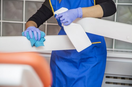 Local cleaner working in a Battersea flat with access considerations